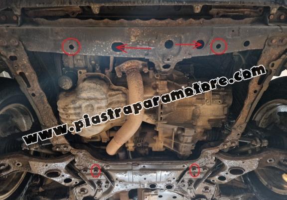 Piastra paramotore di acciaio Toyota RAV 4 petrol