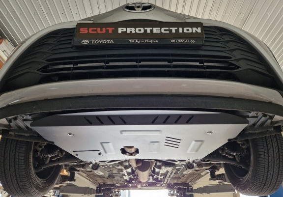 Piastra paramotore di acciaio Toyota Yaris - petrol