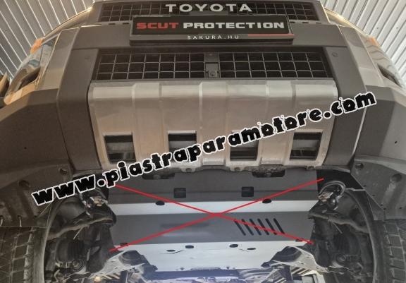 Piastra paramotore di acciaio Toyota Land Cruiser 250
