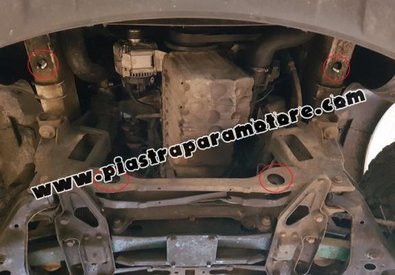 Piastra paramotore di acciaio Mercedes Sprinter 906 4x4