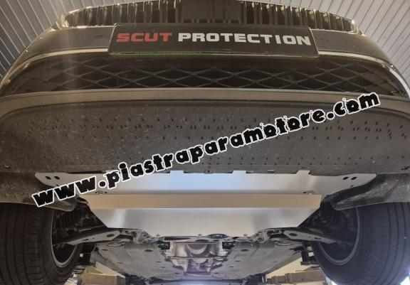 Piastra paramotore di alluminio Skoda Superb III