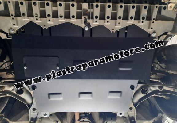 Piastra paramotore di acciaio Peugeot 107