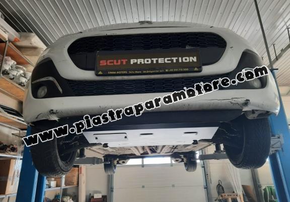 Piastra paramotore di acciaio Peugeot 107