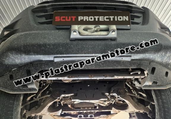 Piastra paramotore di acciaio Isuzu D-Max