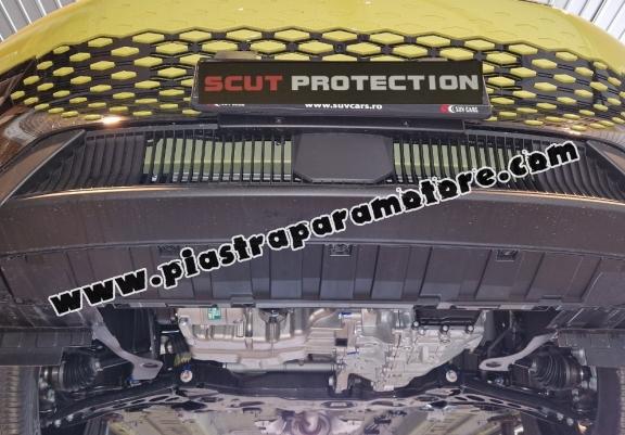 Piastra paramotore di alluminio BAIC Beijing X75