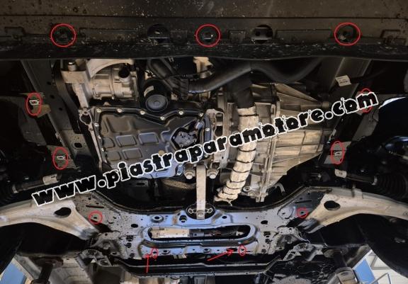 Piastra paramotore di acciaio Renault Master