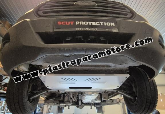 Piastra paramotore di alluminio Ford Transit 4x4