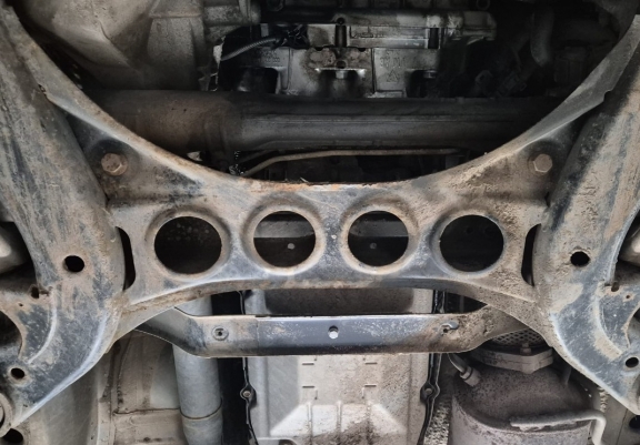 Piastra paramotore di acciaio VW Touareg 7P