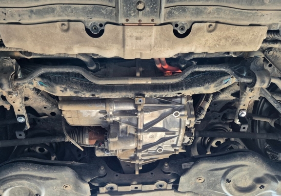 Protezione posteriore motore elettrico in alluminio – Tesla Model 3 AWD