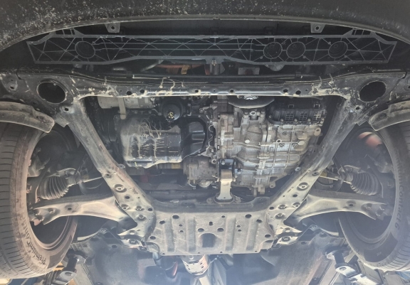 Piastra paramotore di acciaio Hyundai Santa Fe