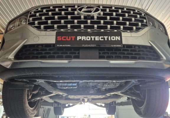 Piastra paramotore di acciaio Hyundai Santa Fe