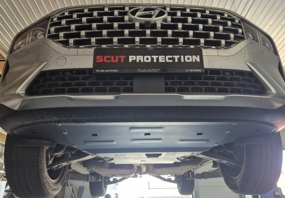Piastra paramotore di acciaio Hyundai Santa Fe