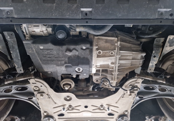 Piastra paramotore di Alluminio Renault Trafic