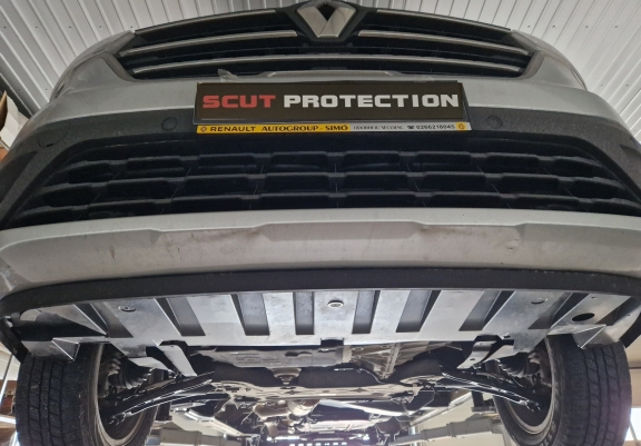 Piastra paramotore di Alluminio Renault Trafic