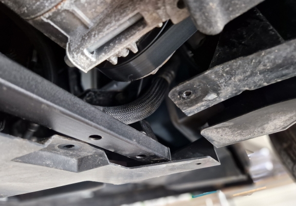 Piastra paramotore di Alluminio Renault Trafic