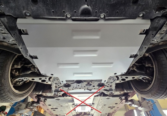 Piastra paramotore di alluminio Suzuki Swace