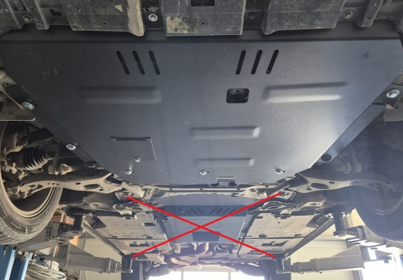 Piastra paramotore di acciaio Lexus CT200H