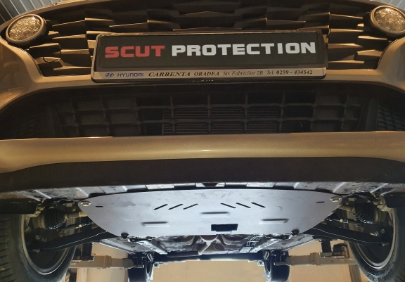 Piastra paramotore di acciaio Hyundai Solaris