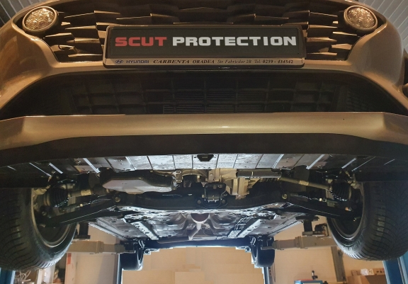 Piastra paramotore di acciaio Hyundai Solaris