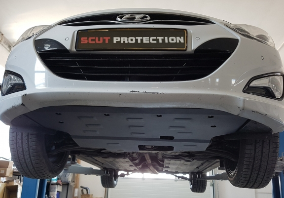 Piastra paramotore di acciaio Hyundai i40