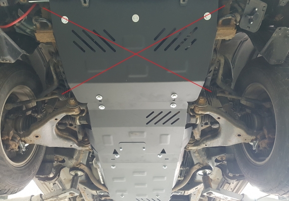 Protezione di acciaio per il cambio Lexus GX