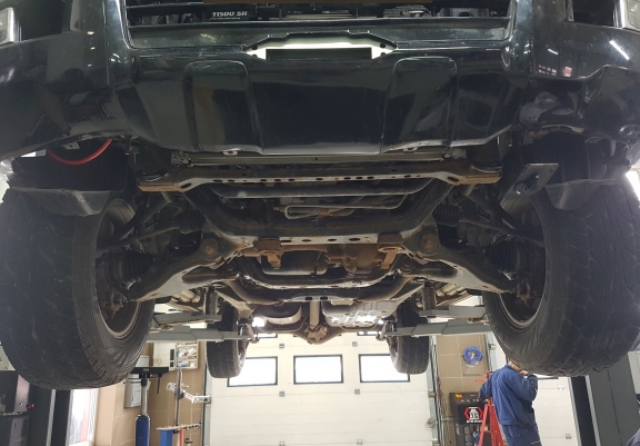 Protezione di acciaio per il cambio Lexus GX