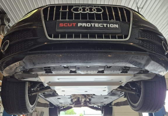Piastra paramotore di alluminio Audi Q2