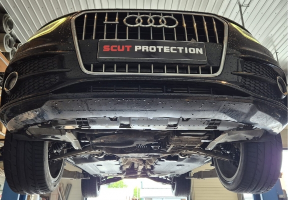 Piastra paramotore di alluminio Audi Q2