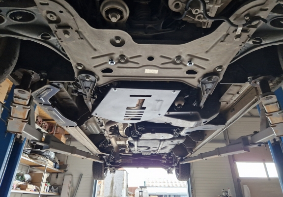 Piastra catalizzatore/cat lock di acciaio Renault Trafic
