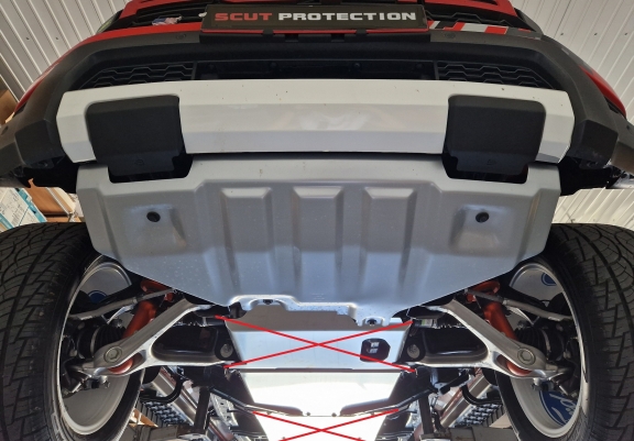 Protezione di alluminio  per il cambio Volkswagen Amarok