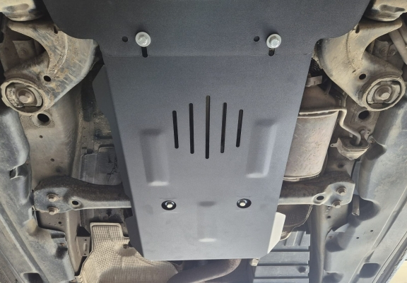 Protezione di acciaio per il cambio manuale VW Touareg 7L