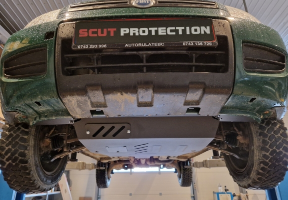 Piastra paramotore di acciaio Fiat Panda 4x4 - pacchetto promozionale