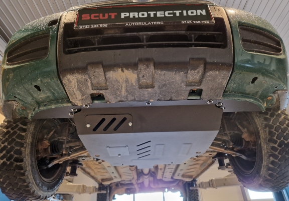 Piastra paramotore di acciaio Fiat Panda 4x4 - pacchetto promozionale