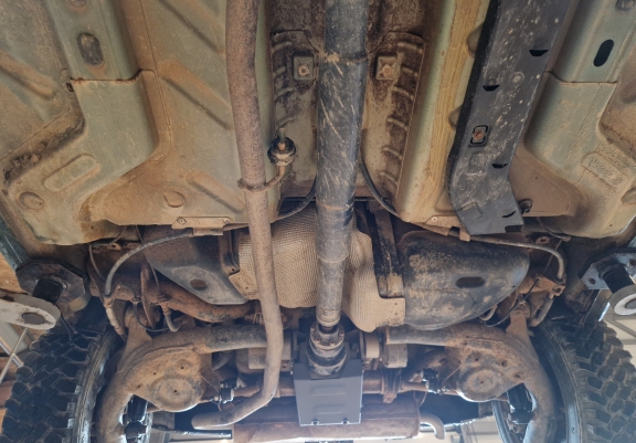 Piastra paramotore di acciaio Fiat Panda 4x4 - pacchetto promozionale