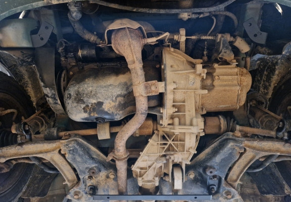 Piastra paramotore di acciaio Fiat Panda 4x4 - pacchetto promozionale