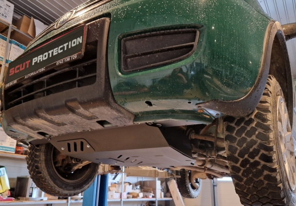 Piastra paramotore di acciaio Fiat Panda 4x4 - pacchetto promozionale