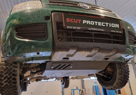 Piastra paramotore di acciaio Fiat Panda 4x4 - pacchetto promozionale