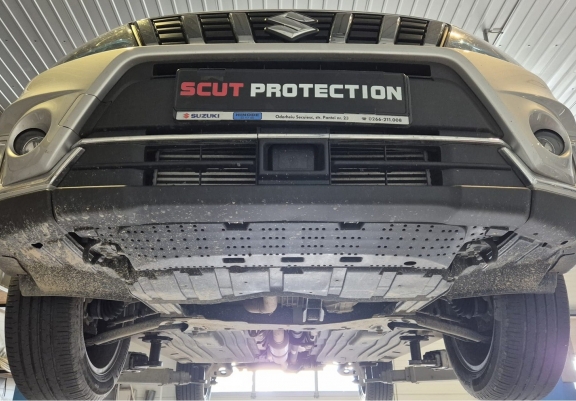 Piastra paramotore di acciaio Suzuki S-Cross - pacchetto promozionale alluminio