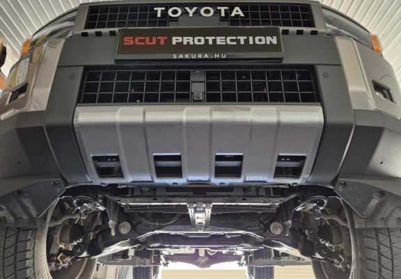Piastra paramotore di acciaio Toyota Land Cruiser - pacchetto promozionale