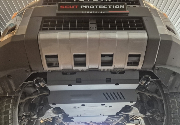 Piastra paramotore di acciaio Toyota Land Cruiser - pacchetto promozionale
