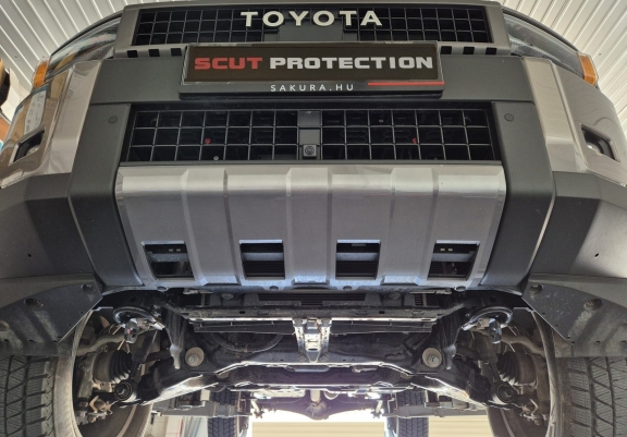 Piastra paramotore di acciaio Toyota Land Cruiser - pacchetto promozionale alluminio