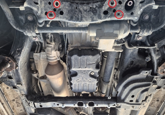 Piastra paramotore di acciaio Toyota Land Cruiser - pacchetto promozionale alluminio