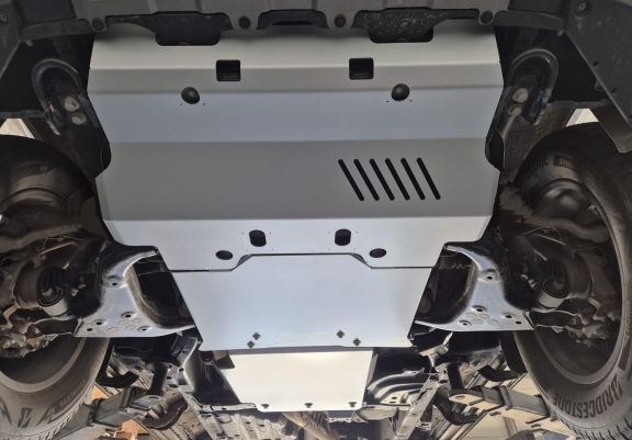 Piastra paramotore di acciaio Toyota Land Cruiser - pacchetto promozionale alluminio