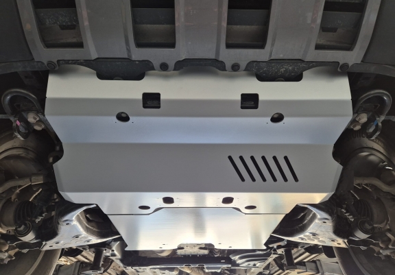 Piastra paramotore di acciaio Toyota Land Cruiser - pacchetto promozionale alluminio