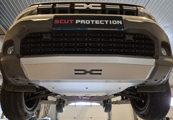 Piastra paramotore di alluminio Dacia Duster- 4x2