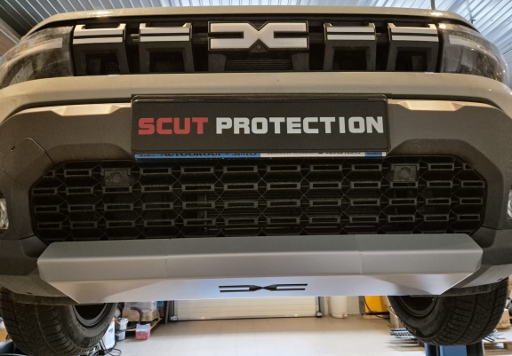 Piastra paramotore di alluminio Dacia Duster- 4x2