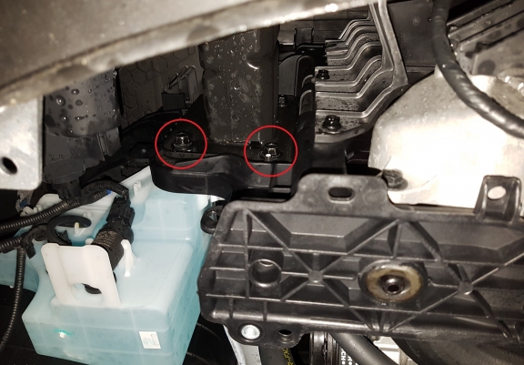 Piastra paramotore di alluminio Hyundai i30