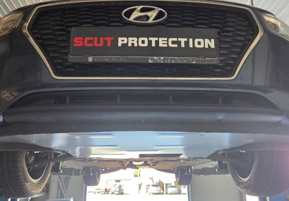 Piastra paramotore di alluminio Hyundai i30