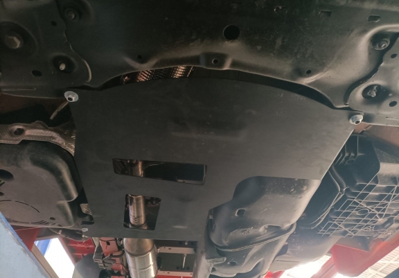 Piastra catalizzatore/cat lock di acciaio Nissan Interstar