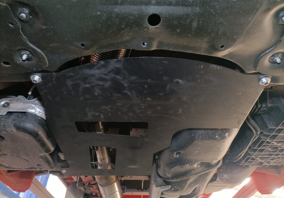 Piastra catalizzatore/cat lock di acciaio Nissan Interstar